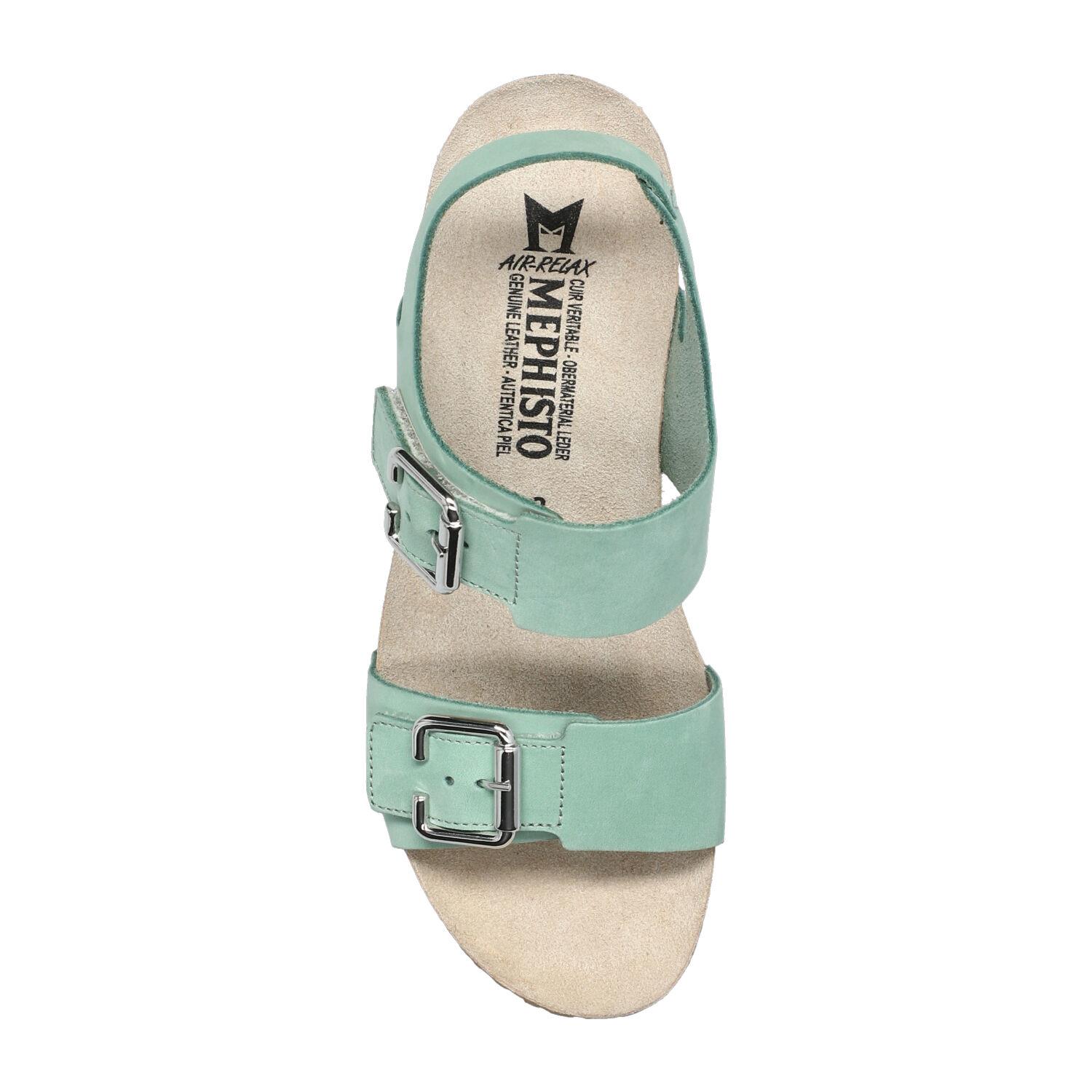 sandales femme modèle Lissandra vert - Mephisto